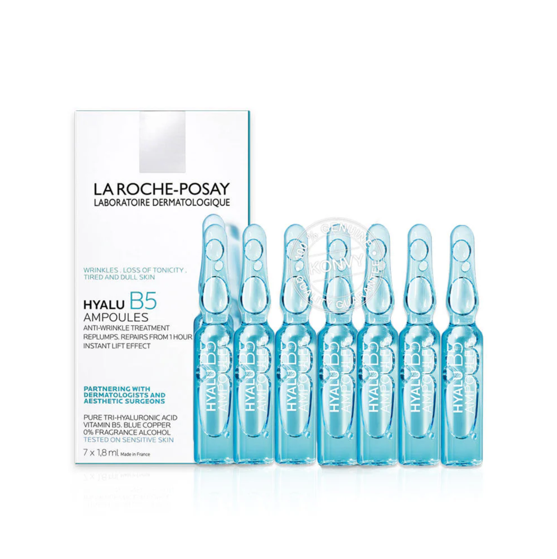 La Roche Posay HYALU B5 緊緻修復安瓶 1.8ML x 7