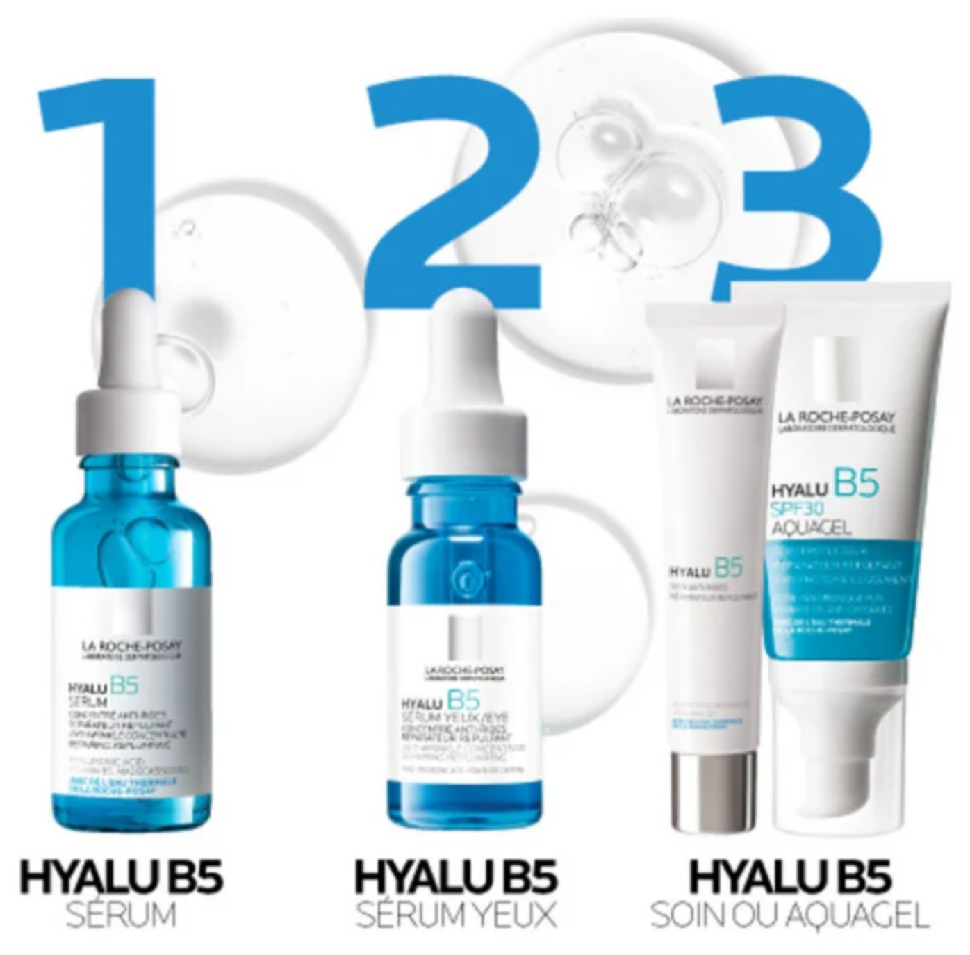 La Roche Posay HYALU B5抗皺緊緻眼部精華 15ml 套裝展示圖