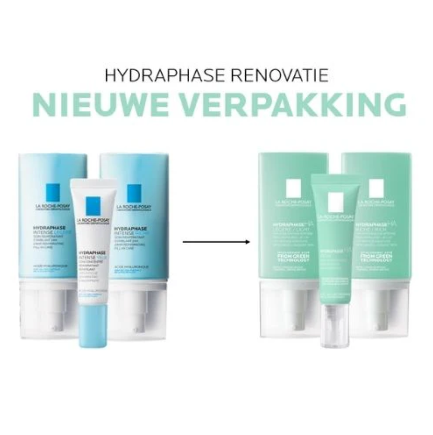 La Roche Posay Hydraphase Légère 長效清爽保濕乳 50ml 系列新舊包裝