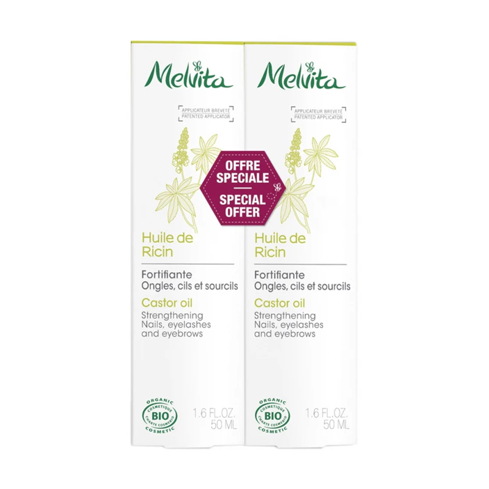 Melvita Organic Castor Oil 50ml 有機蓖麻油 控油淨化 2x50ml