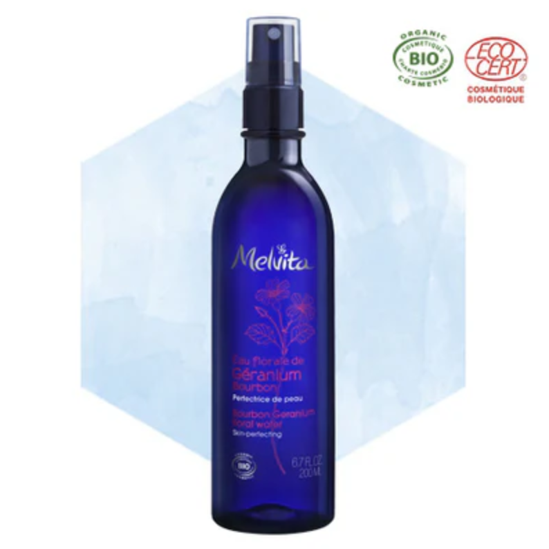 Melvita Organic Géranium Floral Water 有機天竺葵花水 200ml (保濕收毛孔) [法國版本] 舊包裝