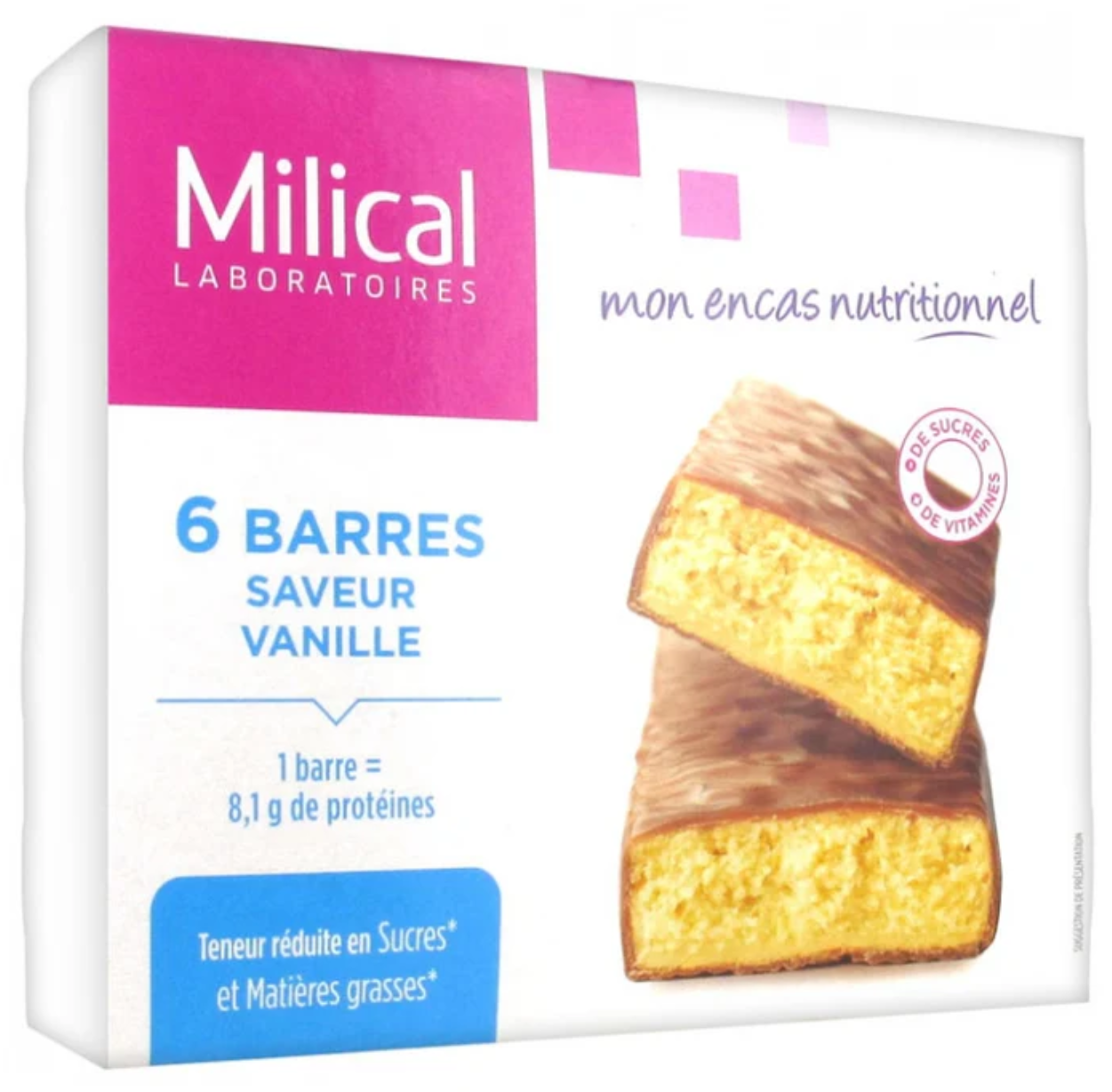 Milical Thinness Bar 減肥代餐低熱量高蛋白棒 香草