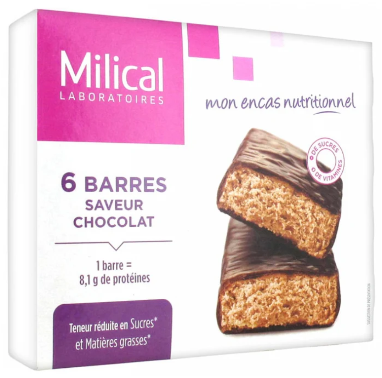 Milical Thinness Bar 減肥代餐低熱量高蛋白棒 朱古力