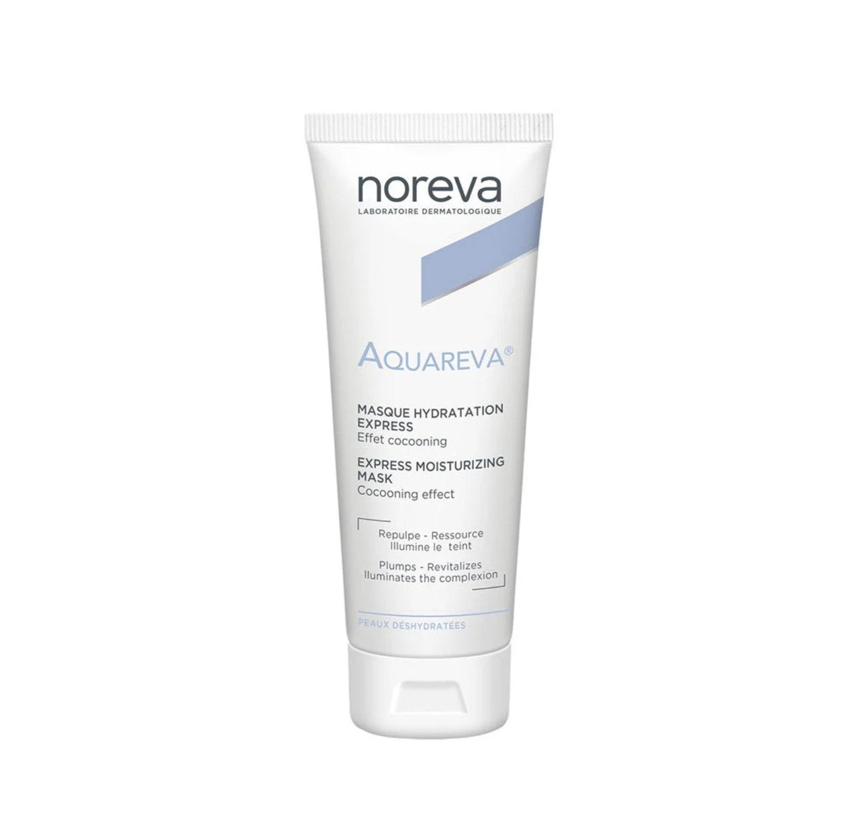 Noreva Aquareva 保濕急救面膜 50ml Noreva Aquareva facial mask tube on a white background