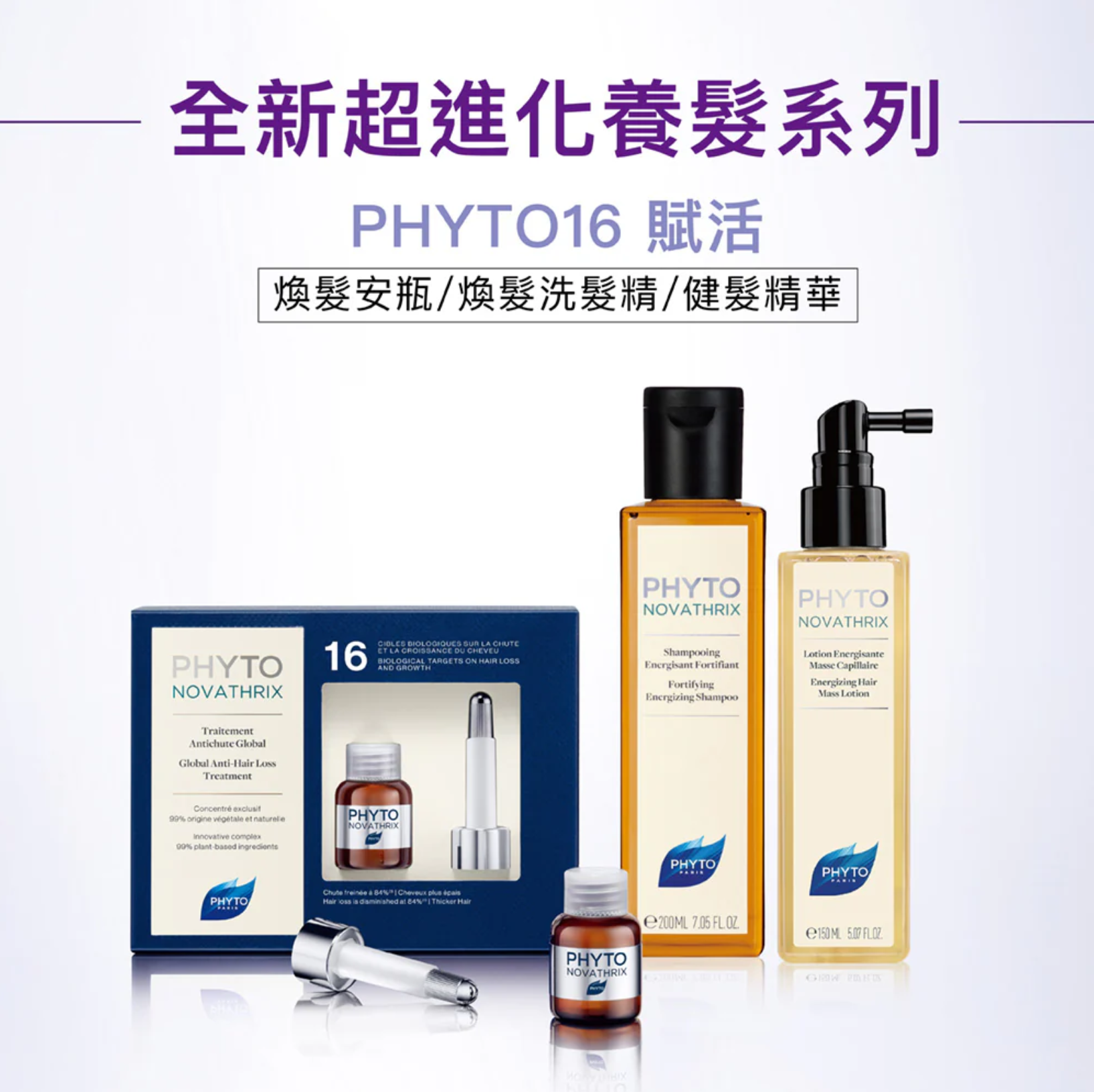 PHYTO NOVATHRIX LOTION 全效強韌髮絲精華水 適合任何類型脫髮 減少甩髮/脫髮