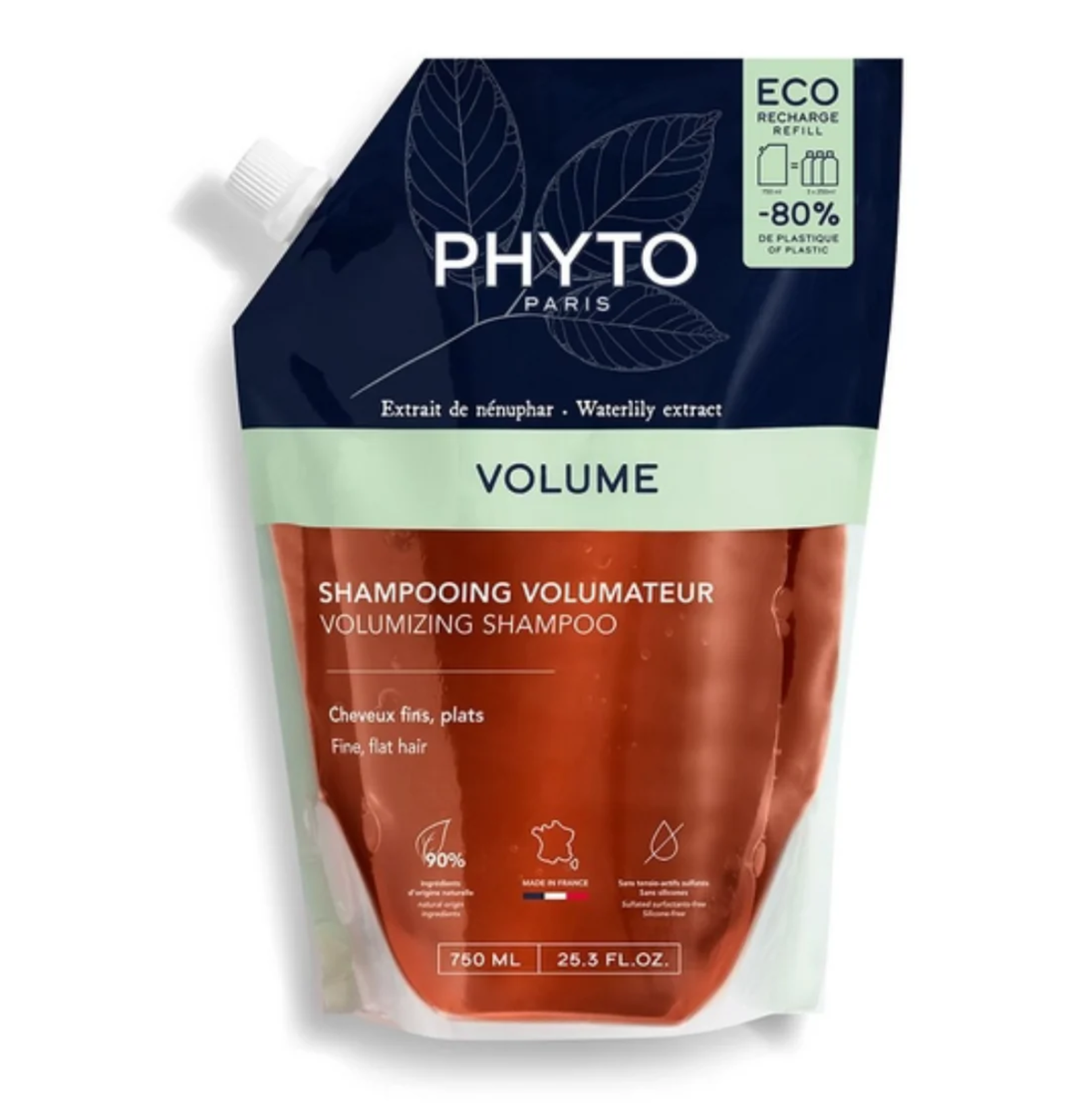 Phyto volume Shampoo nov 豐盈彈性洗髮露