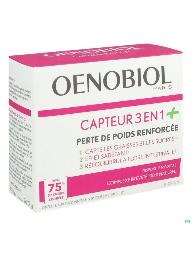 Oenobiol Capteur 3合1 益生元減肥 60粒
