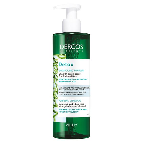 Vichy Dercos Nutrients Detox Shampoing 淨化排毒洗髮精 250 毫升