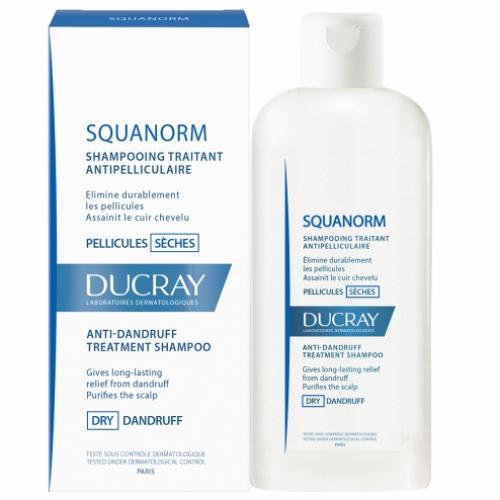 Ducray Squanorm 洗髮精 200 ml 抗頭皮屑發癢洗髮露 (油性頭皮) 
