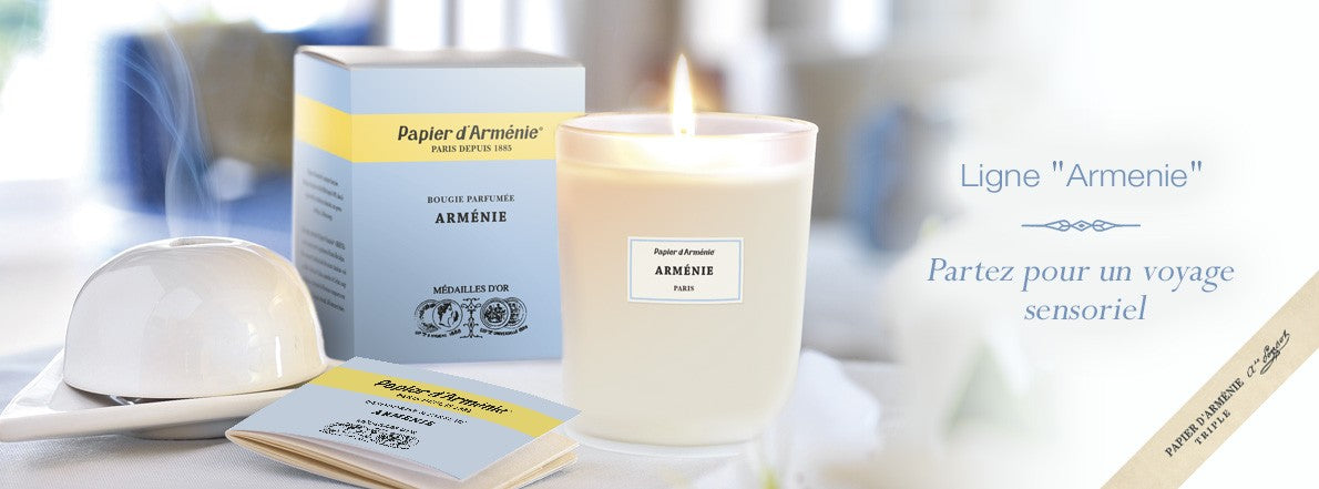 Papier d'Arménie 法國百年傳承亞美尼亞香薰蠟燭 香水味 220g