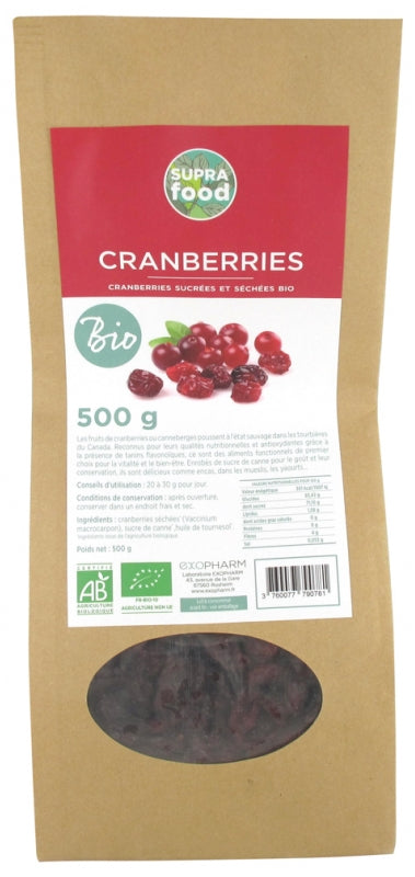 CRANBERRIES 法國有機小紅莓蔓越莓優質AB有機農產品認證