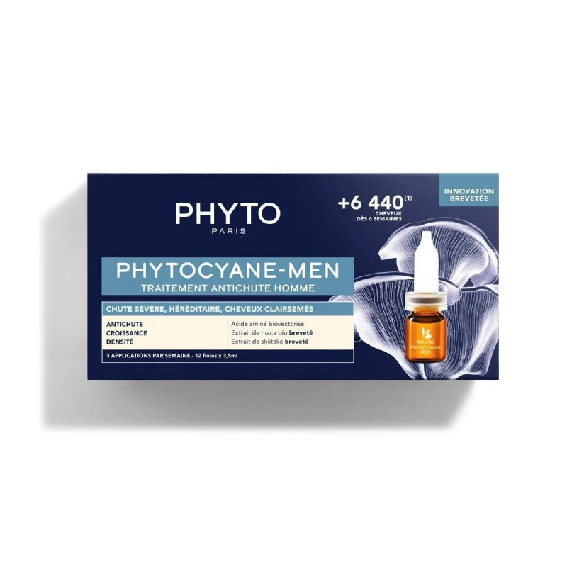 Phyto Phytocyane 男士激活濃髮精華 適合頭髮稀疏
