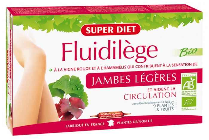 Super Diet Fluidilege 有機血液循環配方 20x15毫升